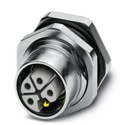 Phoenix Contact - Rundsteckverbinder, feldkonfektionierbar (Industriesteckverbinder) Einbausteckverbinder 1425591 − 20 Stück