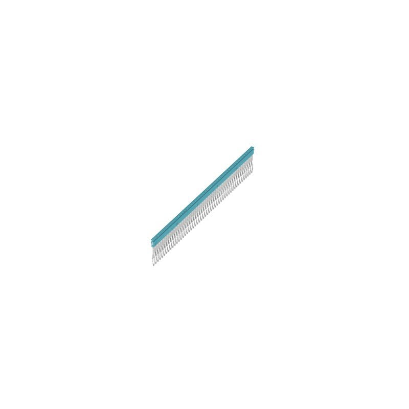 Weidmüller - Querverbinder/Brücker für Reihenklemme Querverbinder ZQV 2.5N/50 BL gesteckt − 5 Stück