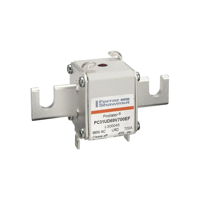 Mersen - HRC-Sicherung Sicherungseinsatz aR PC31UD69V700EF Gr.31 AC690V 700A − 3 Stück