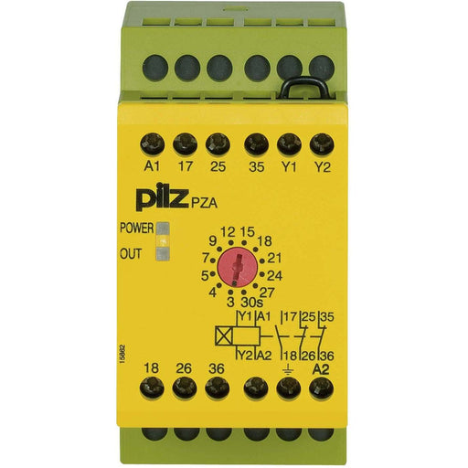 Pilz - Zeitrelais Zeitrelais anprechverz. PZA 30 #774040 230VAC 1n/o 2 n/c − 1 Stück by Pilz
