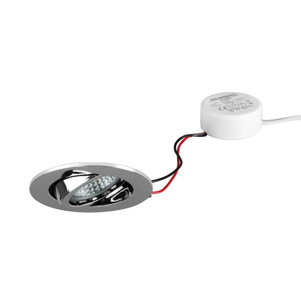 Brumberg Leuchten - Downlight/Strahler/Flutlicht LED-Einbaustrahler 230V 40143173 38Gr., 3000K, rund