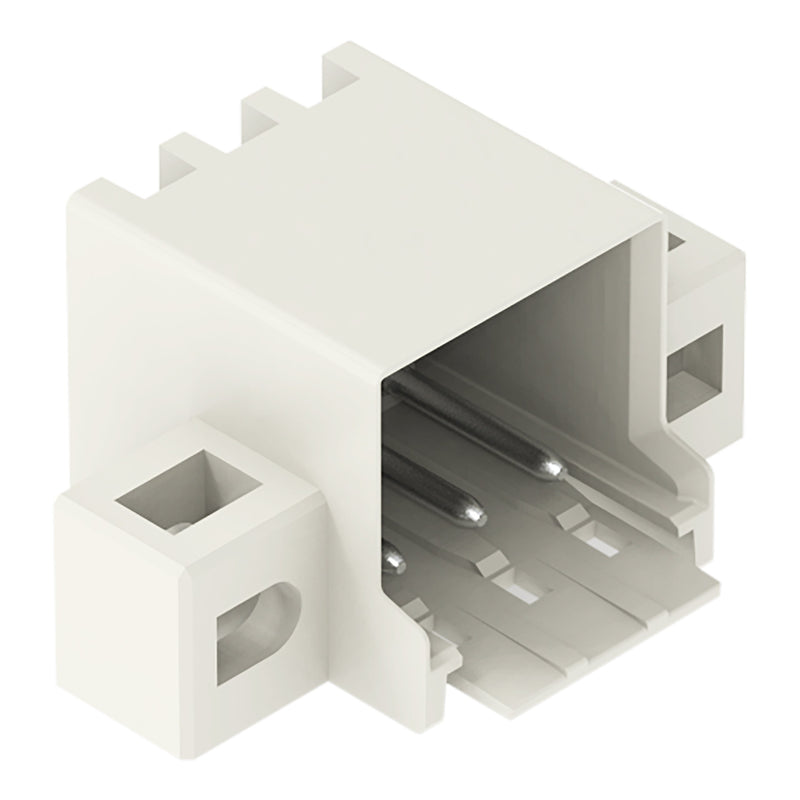 WAGO - Leiterplattensteckverbinder THT-Stiftleiste Lötstift 2091-1423/005-000 1,0mm,abgew.,llgr − 200 Stück