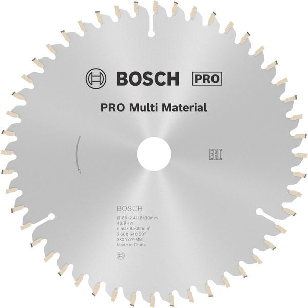 Bosch - Kreissägeblatt PRO Multi Material 2608640507 Kreissägeblatt 180 x