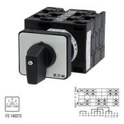 Eaton - Lastschalter Wendeschalter T3 32A T3-4-8402/E Einbau tastend/rast