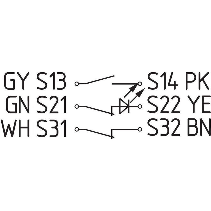 Schmersal - Einzelpositionsschalter Sicherheits-Sensor BNS 40S-12Z-C 10,0M