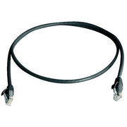 Telegärtner - Patchkabel Kupfer Patchkabel U/UTP C.5e 0,5m 100008179 MP8 schwarz