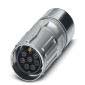 Phoenix Contact - Rundsteckverbinder, feldkonfektionierbar (Industriesteckverbinder) Kabelsteckverbinder ST-8ES1N8A8K04S
