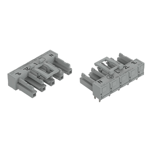 WAGO - Leiterplattensteckverbinder Buchse für Leiterplatten 770-845/011-000/064- abgew.,5-polig,gr − 50 Stück
