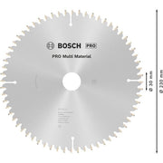 Bosch - Kreissägeblatt PRO Multi Material 2608640513 Kreissägeblatt 230 x