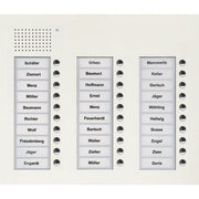 TCS Tür Control - Türstation für Türkommunikation Audio Außenstation PUK 30 PUK30/3-WS Tasten 3-spaltig UP