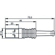 Telegärtner - Koax-Steckverbinder Kabelstecker Cr schwarz 100024383 4/13 G29(0.45L/1.4)