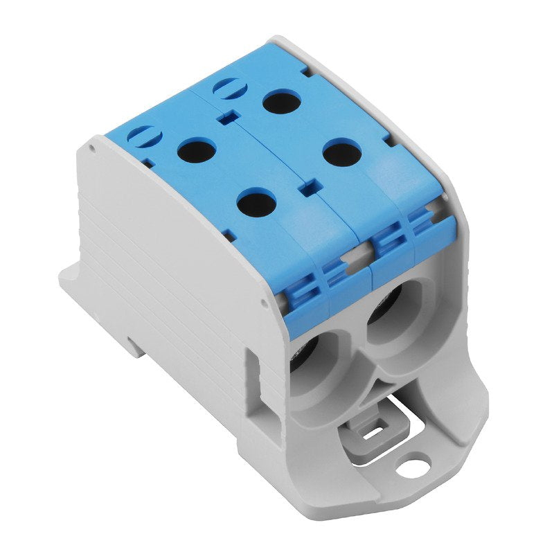 Weidmüller - Durchgangs-Reihenklemme Potentialverteilerklemme WPD2312X95/2X95BL 95, 155A, Pole: 1