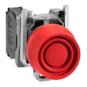Schneider Electric - Drucktaster, Komplettgerät Drucktaster, rot D 22mm XB4BPS42EX o. Rastung, 1Ö