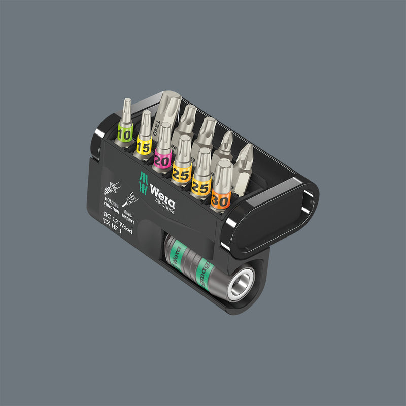 Wera - Bit-Set Bit-Check 12 Wood 05073641001 TX HF 1 SB