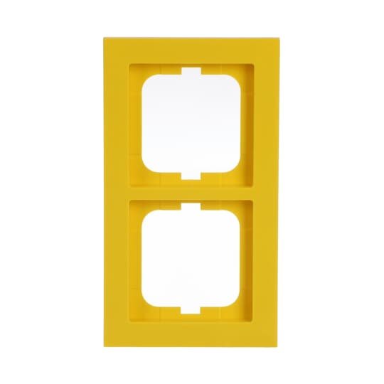 Busch-Jaeger - Abdeckrahmen Rahmen 2-fach 1722-285 gelb  − 1 Stück
