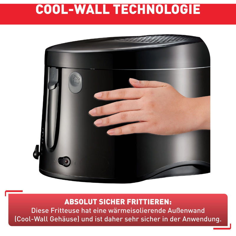 Tefal - Fritteuse FF 1078 sw Maxi Fry − 2 Stück