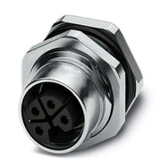 Phoenix Contact - Rundsteckverbinder, feldkonfektionierbar (Industriesteckverbinder) Einbausteckverbinder 1425593 − 20 Stück