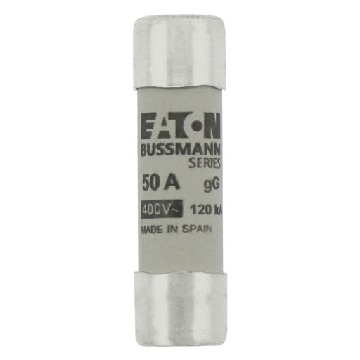 Eaton - Zylindrische Sicherung Sicherungseinsatz Nieders. CYLINDRICA#C14G50 50A AC 400V 120kA − 10 Stück