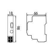 BEG Brück Electronic - Treppenlichtzeitschalter Treppenlichtautomat SCT1