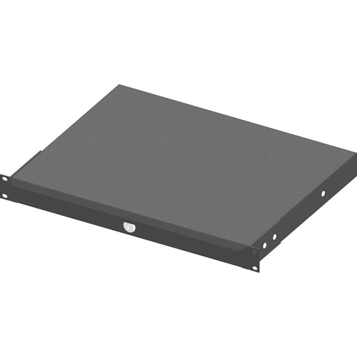 Enoc - Komponente für den Ausbau (Schaltschrank) Tastatur/Dokumentschublade TBL 01-S 445x375x45mm 1HE sw