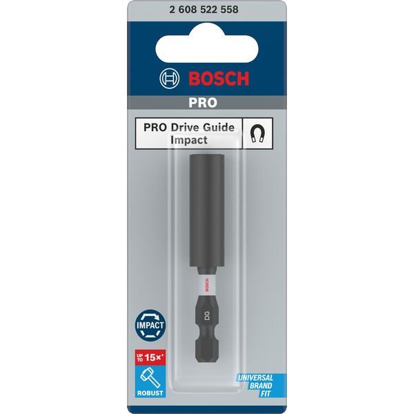 Bosch - Spezialaufsatz für Bohrmaschinen/Schrauber PRO Zentrierhilfe 2608522558 Impact, 65 mm