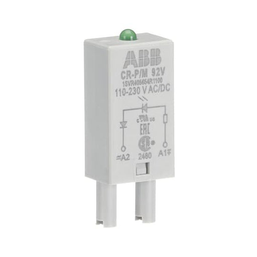 ABB Stotz S&J - Zubehör/Ersatzteile für Schaltrelais Steckmodul CR-P/M 92V 110-230VAC/110VDC − 10 Stück