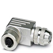 Phoenix Contact - Rundsteckverbinder, feldkonfektionierbar (Industriesteckverbinder) Bussystem-Steckverbinder SACC-M12FRB #1430420 Buchse gewinkelt 5p.