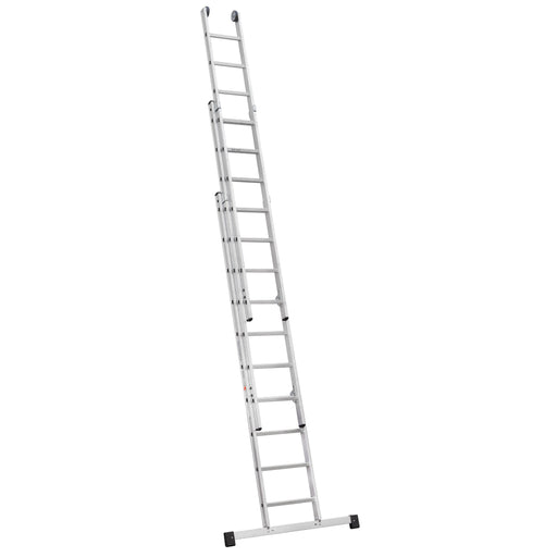 ILLER-LEITER - Sprossenleiter Sprossenschiebeleiter Ind. 68310 3-t. o.Seilzug 3x10