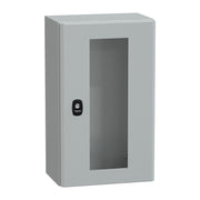 Schneider Electric - Gehäuse/Schaltschrank (leer) Wandschrank RAL 7035 NSYS3D5320T 500x300x200 Sichttür