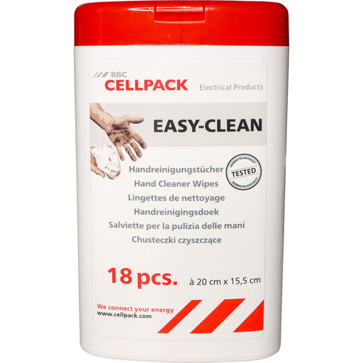 Cellpack - Putztuch Handreinigungstuch 18 St. EASY-CLEAN Schmutzentferner