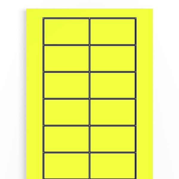 Weidmüller - Kennzeichnungsmaterial PAGETAB 60X35 − 25 Stück