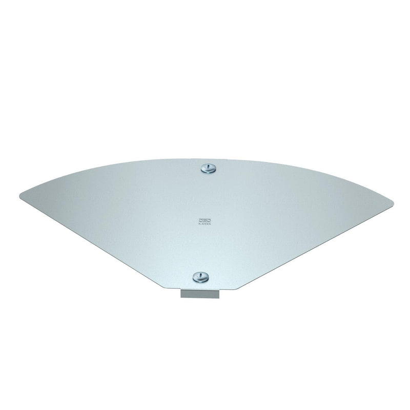 OBO Bettermann - Deckel Bogen für Kabeltragsystem Deckel variabel DFBMV 300 FS 0 bis 90°, für RBMV