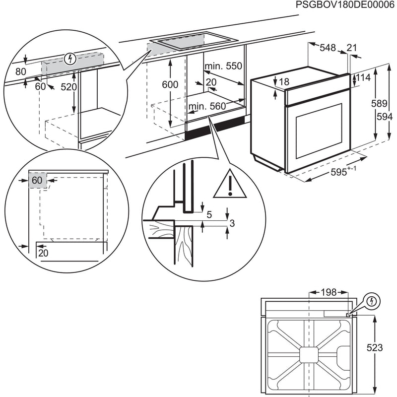 Electrolux AEG MDA - Herd EB-Herdset KOMBI3026 OU5AE20SM+TA64RAS6XB