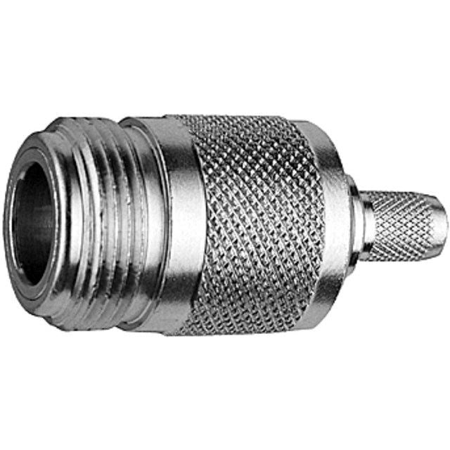 Telegärtner - Koax-Steckverbinder N-Kabelbuchse cr/cr 50Ohm 100024054 G30 (1.5/3.8)