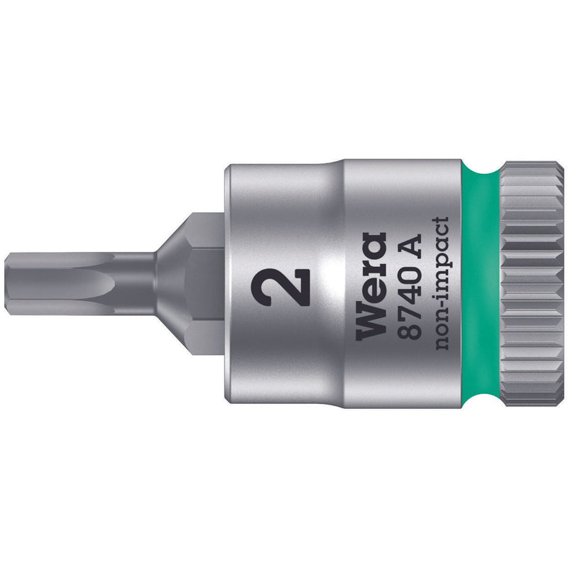 Wera - Innensechskant-Einsatz für Steckschlüssel Zyklop Bit-Nuss 05003330001 2,0x28,0