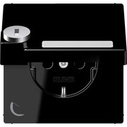 Jung - Steckdose SCHUKO-Steckdose 16A 250V LS 1520 NAKLSL SW m.Berührungsschutz