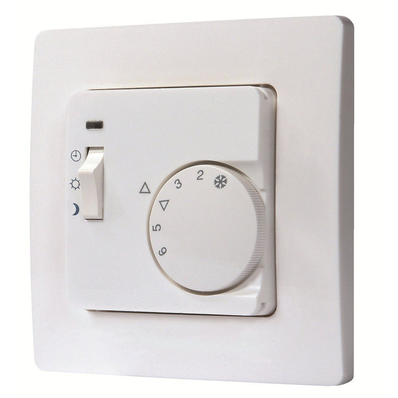 Eberle Controls - Raumthermostat/Uhrenthermostat Raumtemperaturregler RTR-E 8025-50 UP, Ö,230V,T/N/A LED
