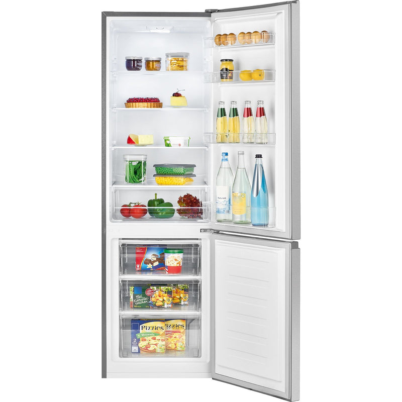 Bomann DA - Kühl-/Gefrierkombination Kühl/Gefrierkombi KG 184.1 inox-look 180cm,264L