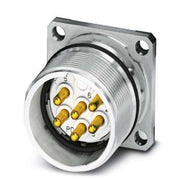 Phoenix Contact - Rundsteckverbinder, feldkonfektionierbar (Industriesteckverbinder) Gerätesteckverbinder CA-06P1NA22S00 Vorderwand − 1 Stück