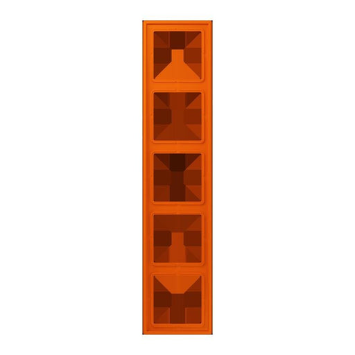Jung - Abdeckrahmen Rahmen 5-fach LC 985 224 orange