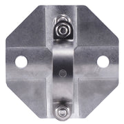 Jumo - Zubehör/Ersatzteile für Industriesensoren Messgerätehalter 00597711 für Wand und 2 Rohr − 1 Stück
