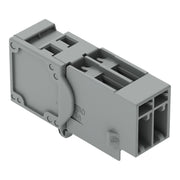 WAGO - Ein- und mehrpolige Klemmenleiste 1-Leiter-Stiftleiste 769-602/001-000 CAGECLAMP,4mm²,gr − 100 Stück