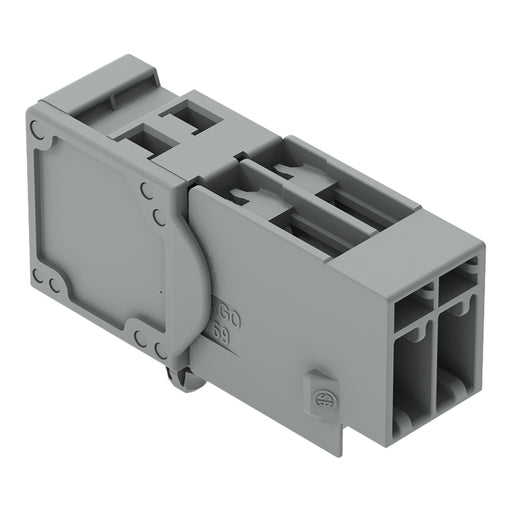 WAGO - Ein- und mehrpolige Klemmenleiste 1-Leiter-Stiftleiste 769-602/001-000 CAGECLAMP,4mm²,gr − 100 Stück