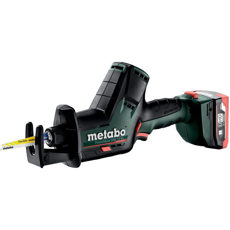 Metabowerke - Säbelsäge (Akku) Akku-Schlagschrauber PowerMaxx SSE 12 BL PowMaxSSE12BL2x4,0Ah