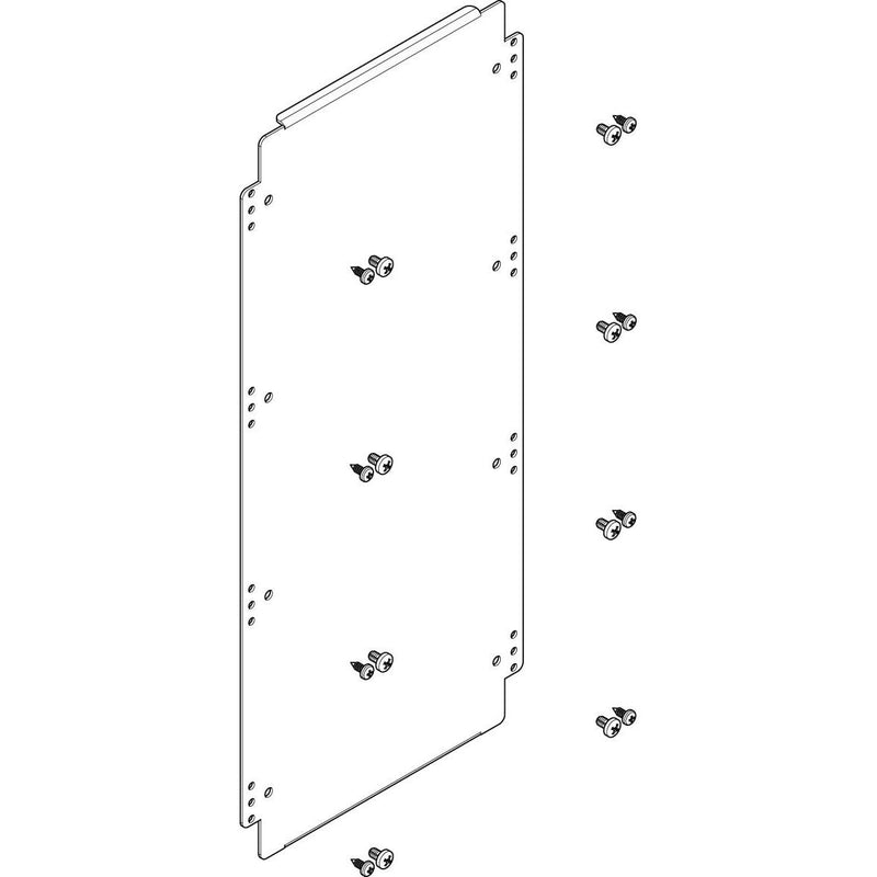 ABN - Montageplatte für Verteilergehäuse Montageplatte FMA14N 244x550mm 1FB/4RE