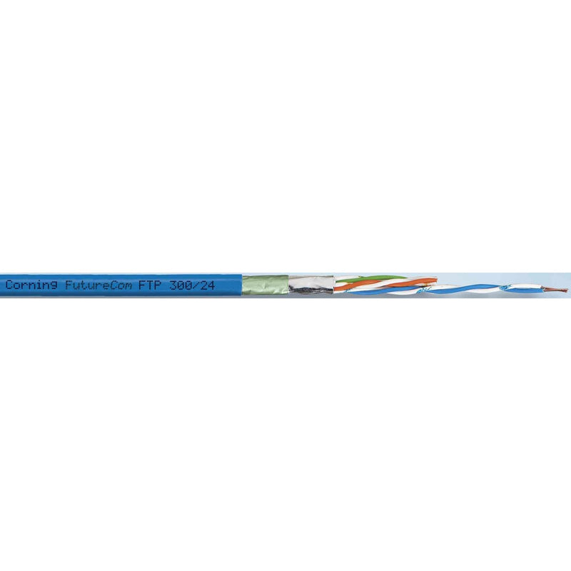 Corning K&L - Daten- und Kommunikationskabel F/UTP 300/24 4P PVC CCXDLE-C0047-C001-L7 FutureCom Kabel − 1000 Meter