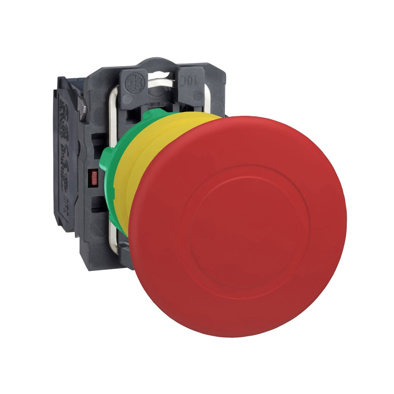 Schneider Electric - NOT-AUS-Taster, Komplettgerät Frontelement XB5AT842 Not-Halt/Not-Aus 22