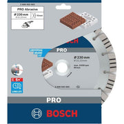 Bosch - Trenn-/Schleifscheibe Diamanttrennscheibe 2608602683 PRO Abrasive