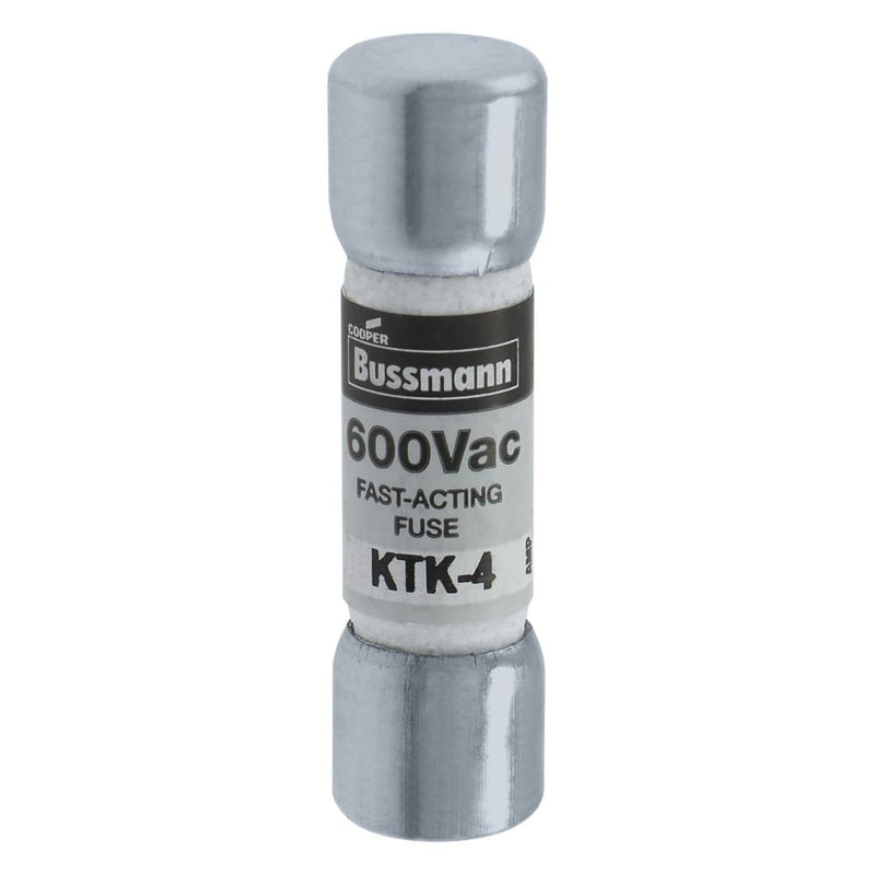 Eaton - HRC-Sicherung Sicherungseinsatz KTK-4 4 A, AC 600 V − 10 Stück