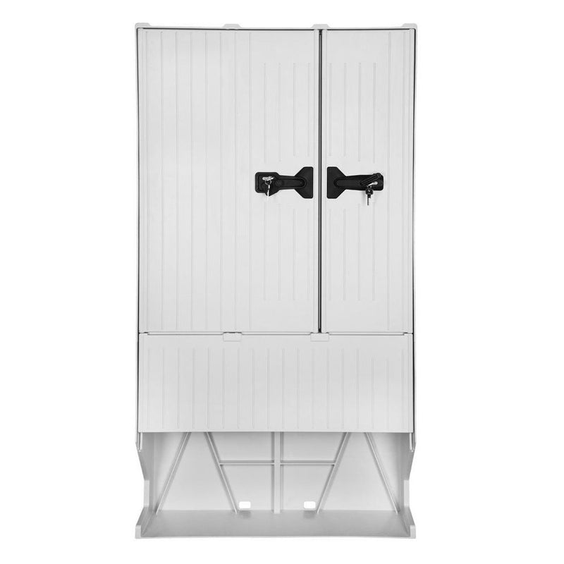 GSAB Elektrotechnik - Gehäuse/Schaltschrank (leer) Verteilersäule 88S1700DS2ES1 Oberteil 2/3-Tür li